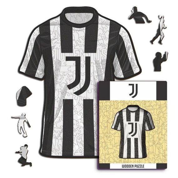 Iconic Puzzles Juventus FC Jersey Puzzlespiel 150 Stück(e) Sport, Farbe: Schwarz, Weiß