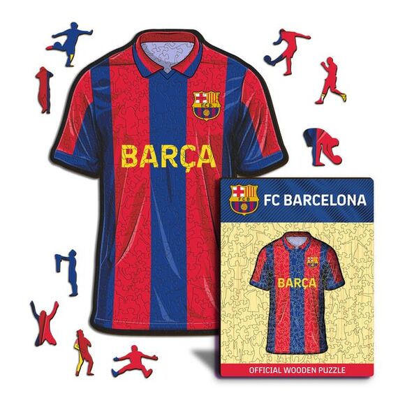 Iconic Puzzles FC Barcelona Jersey Puzzlespiel 150 Stück(e) Sport, Farbe: Schwarz, Blau, Rot, Weiß, Gelb