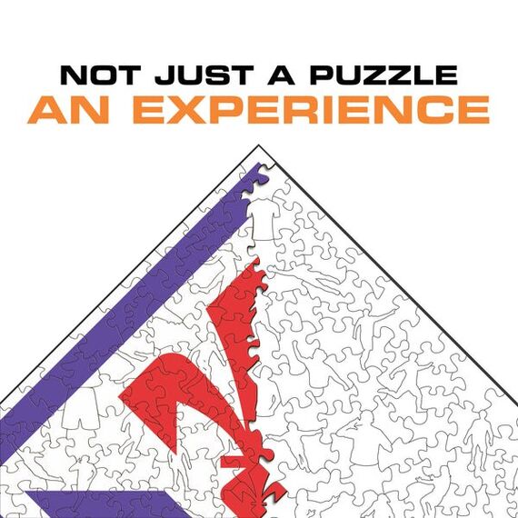 Iconic Puzzles ACF Fiorentina Logo Puzzlespiel 150 Stück(e) Sport, Farbe: Violett, Rot, Weiß, 6 image