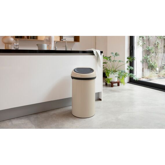 Brabantia Touch Bin 60 l Rund Beige, 3 image