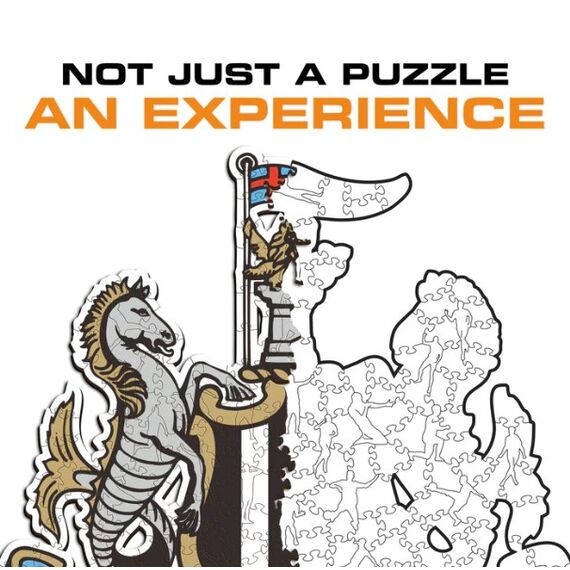 Iconic Puzzles Newcastle United FC Logo Formpuzzle 270 Stück(e) Sport, 4 image