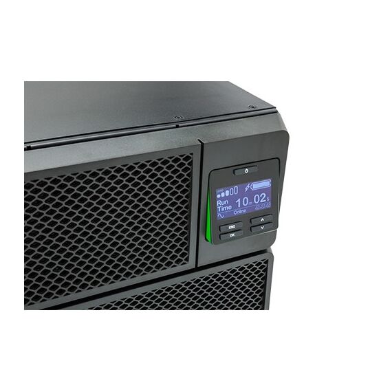 APC Smart-UPS On-Line SRT8KRMXLI – 8kW/VA, 6x C13 + 4x C19 + festverdrahteter 1-Phasen-Ausgang, Rack-montierbar, eingebettetes NMC, 4 image