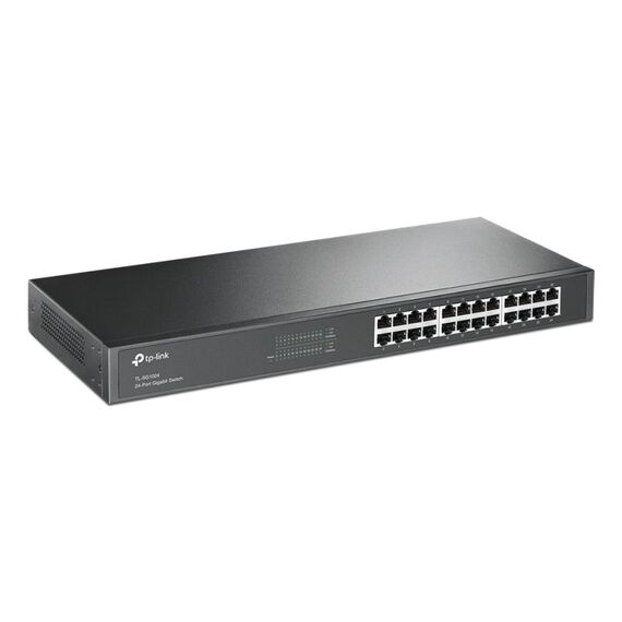 TP-Link TL-SG1024 Netzwerk-Switch Unmanaged L2 Gigabit Ethernet (10/100/1000) Schwarz