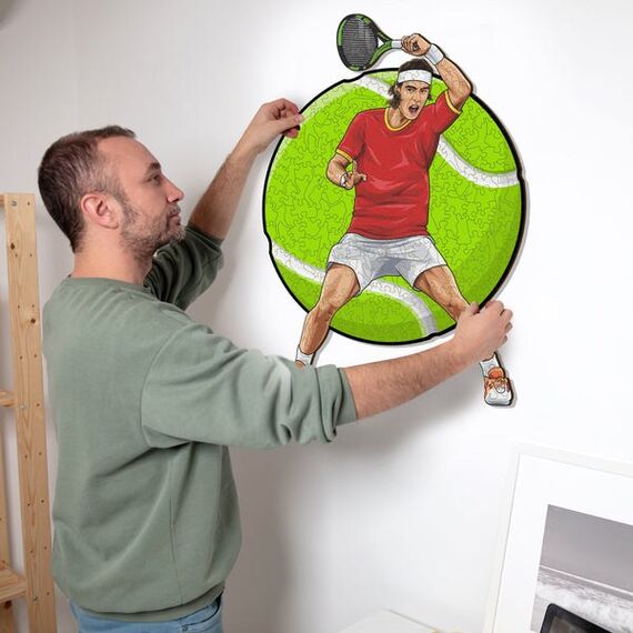 Iconic Puzzles Rafael Nadal Puzzlespiel 150 Stück(e) Sport, Farbe: Beige, Grün, Rot, Weiß, 5 image