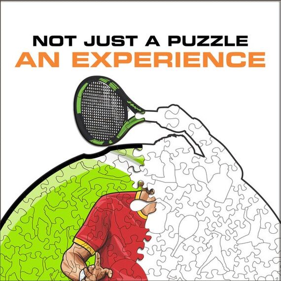 Iconic Puzzles Rafael Nadal Puzzlespiel 150 Stück(e) Sport, Farbe: Beige, Grün, Rot, Weiß, 7 image