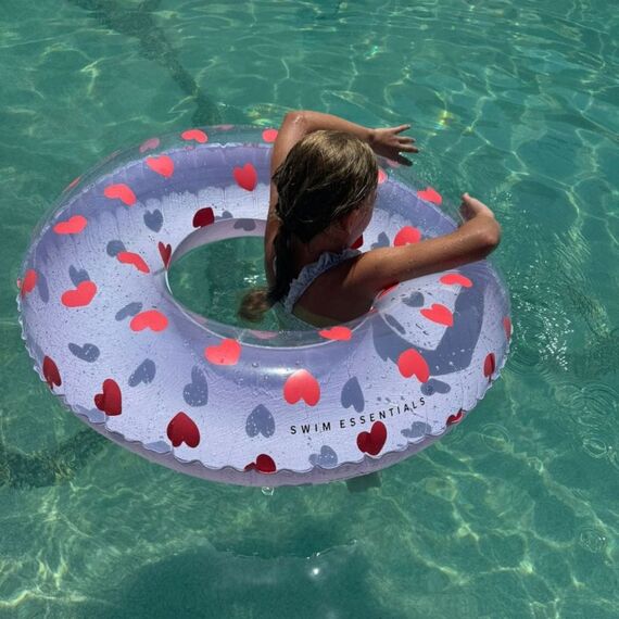 Swim Essentials Schwimmring - Lila - Sweet Hearts, Farbe: Violett, 2 image