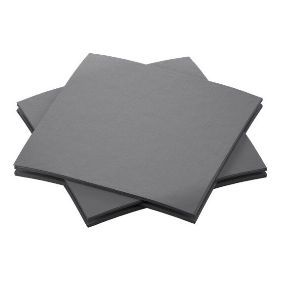Duni 202961 Papierserviette Papier Grau 180 Stück(e)