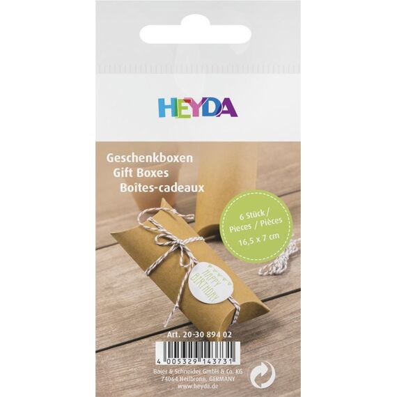 HEYDA 203089402 Geschenkverpackung Geschenkverpackungsbox Karton