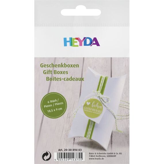 HEYDA 203089403 Geschenkverpackung Geschenkverpackungsbox Karton