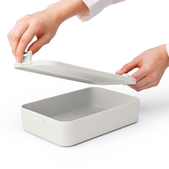 Brabantia Make & Take Brotdose 2 l Kunststoff Hellgrau 1 Stück(e), Farbe: Hellgrau, 3 image