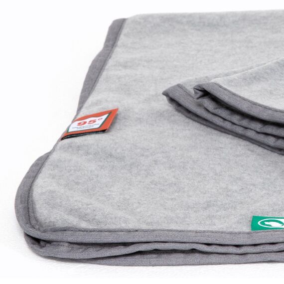 Doctor Bark Kuscheldecke Fleece hellgrau XL, Farbe: Grau, 3 image