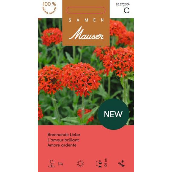 Samen Mauser 20370204 Blumensamen/-zwiebel Lychnis Chalcedonica