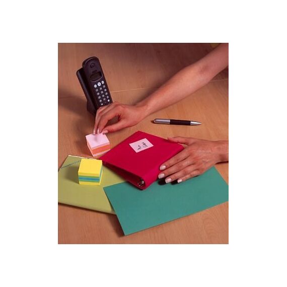 3M Post-it 2051L Klebezettel Quadratisch Blau, Grün, Türkis, Gelb 400 Blätter Selbstklebend, 7 image