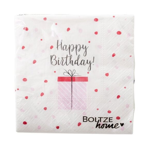 Boltze 2057472 Papierserviette Papier Weiß 20 Stück(e)