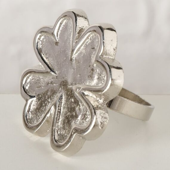 Boltze 2069574 Serviettenring Silber 4, 5 image