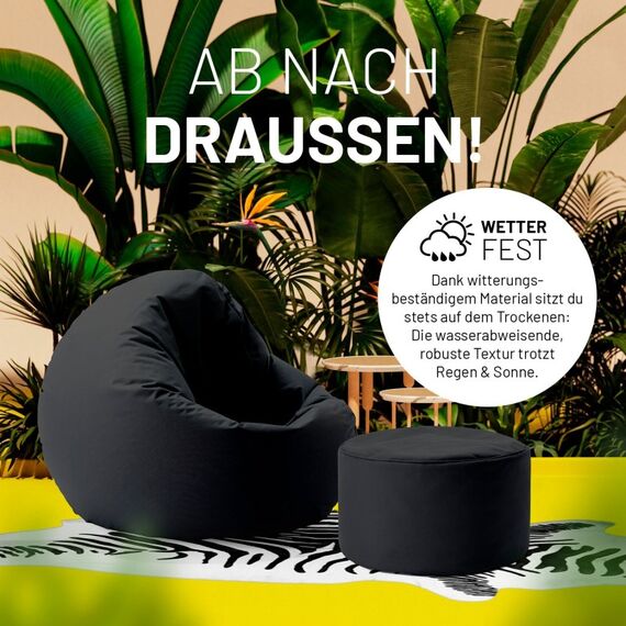 Lumaland 20705 Hocker & Sitzkissen Hocker/Ottomane Rund, 5 image