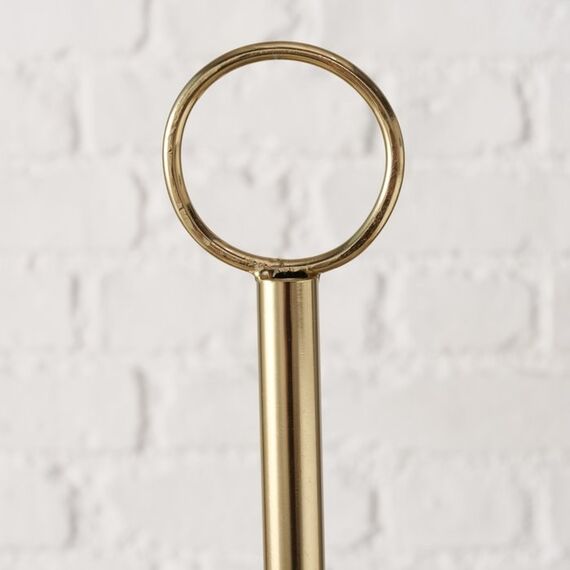 Boltze 2080456 Serviertablett Rund Gold, 4 image