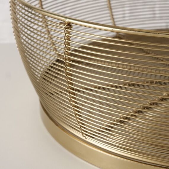 Boltze 2080456 Serviertablett Rund Gold, 5 image