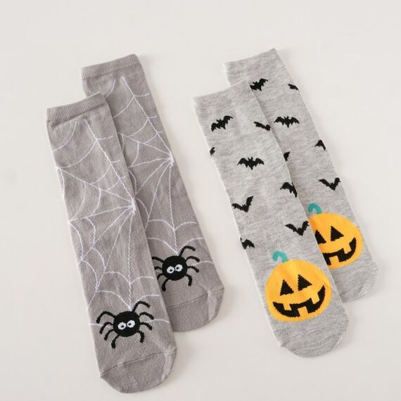 Boltze 2083424 Socke Unisex Crew-Socken Schwarz, Grau, Orange 2 Paar(e), 3 image