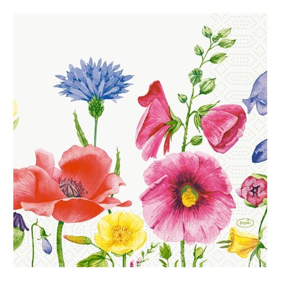 Duni 210274 Papierserviette Seidenpapier Mehrfarbig 50 Stück(e)