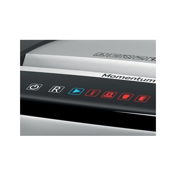 Rexel Momentum X420 Aktenvernichter Partikelschnitt-Zerkleinerung Schwarz, Grau, 4 image