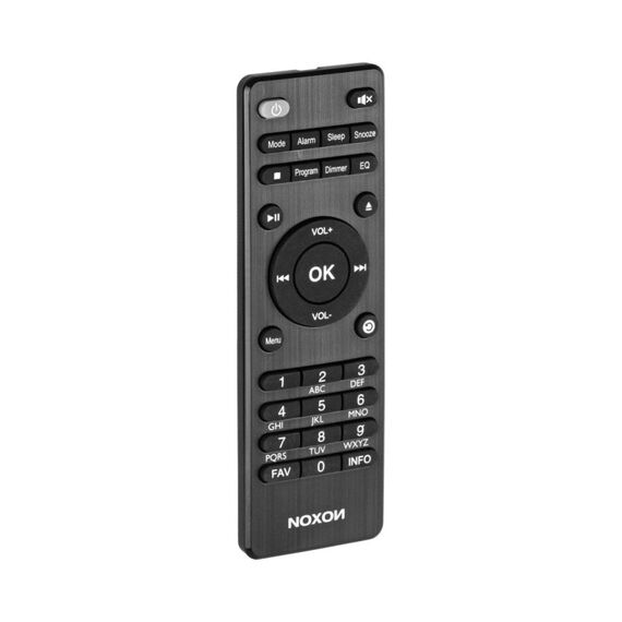 NOXON iRadio 500 CD Internet Analog & Digital Grau, Walnuss, 4 image