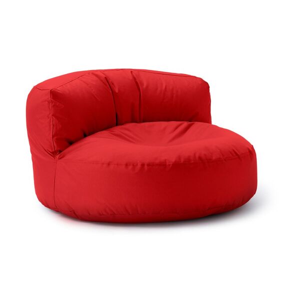 Lumaland Sitzsack Lounge Rot Drinnen Oval