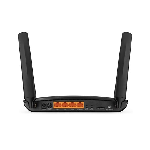 TP-Link TL-MR6400 WLAN-Router Schnelles Ethernet Einzelband (2,4GHz) 4G Schwarz, 2 image
