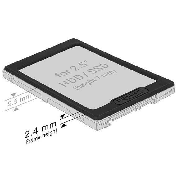 DeLOCK 18216 Computer-Gehäuseteil HDD-Käfig