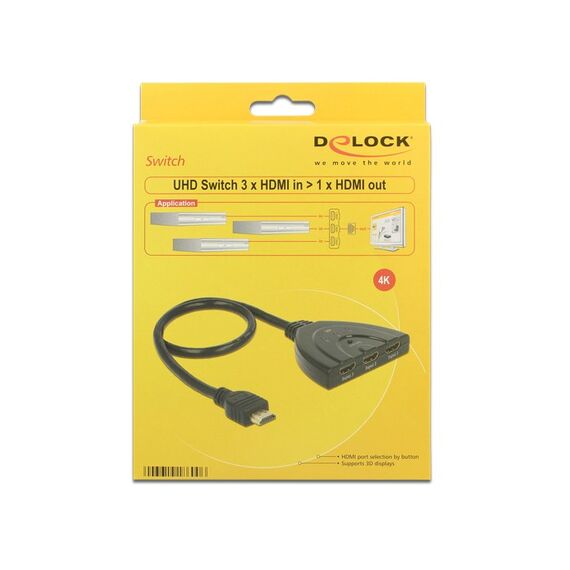 DeLOCK 18600 Video-Switch HDMI