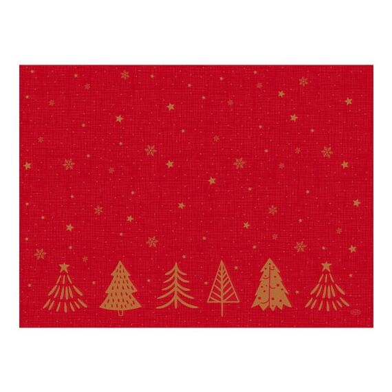 Duni 211625 Platzdeckchen Rechteck Rot 500 Stück(e), Farbe: Rot