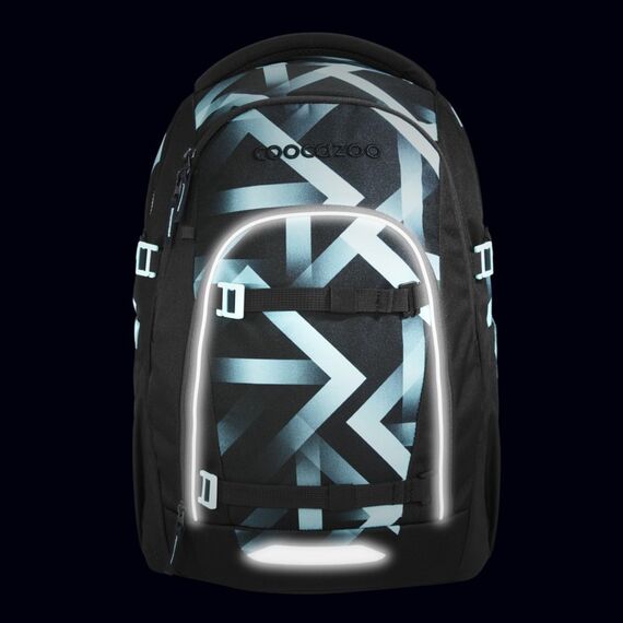 Coocazoo MATE Rucksack City backpack Schwarz, Weiß Polyester, 3 image