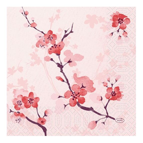 Duni 212475 Papierserviette Seidenpapier Mehrfarbig, Pink 50 Stück(e)