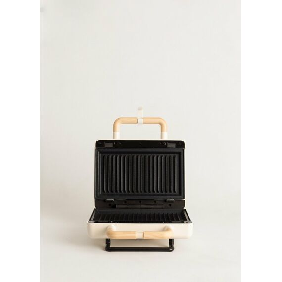 CREATE Stone Studio Sandwich-Toaster 800 W Cremefarben, Farbe: Cremefarben, 4 image