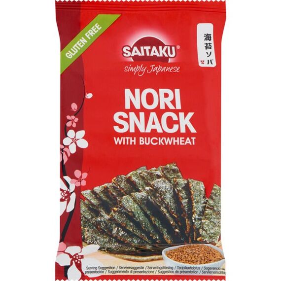 Saitaku Nori Snack with Buckwheat Snackriegel