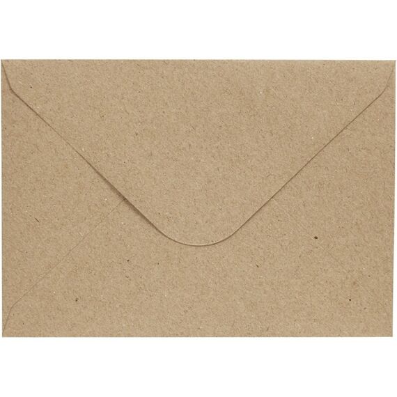 Creativ Company 217016 Briefumschlag C6 (114 x 162 mm) Beige 10 Stück(e), 2 image