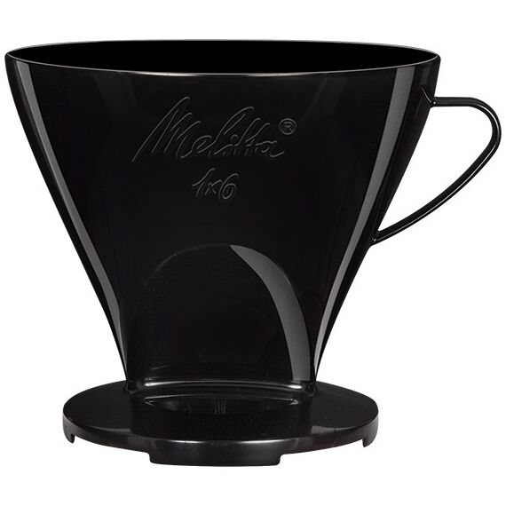 Melitta Kaffeefilter aus Kunststoff 1x6 spülmaschinengeeignet, 2-Tassenzubereitung