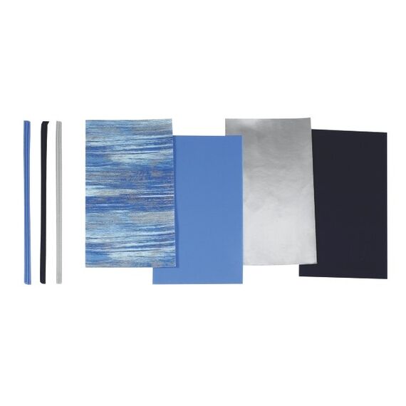 KNORR prandell 218308200 Kerzenwachs Schwarz, Blau, Grau