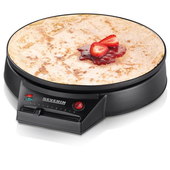 Severin Crêpes Maker stufenloser Temperaturregler