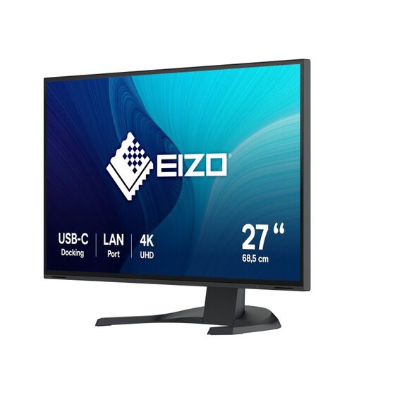 EIZO FlexScan EV2740X-BK Computerbildschirm 68,6 cm (27") 3840 x 2160 Pixel 4K Ultra HD LCD Schwarz, 2 image