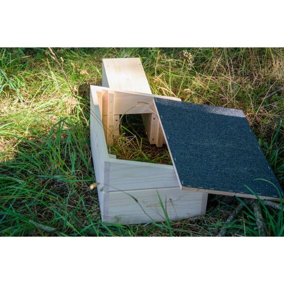 Dobar 22227FSCE Kleintierkäfig/-lebensraum Igel Schwarz, Holz, 8 image