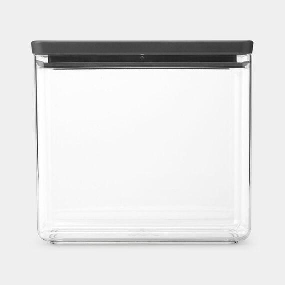 Brabantia Tasty+ Rechteckig Kanister 3,5 l Grau, Transparent 1 Stück(e), Farbe: Grau, Transparent