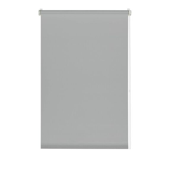 Gardinia Home Decor 23-1389 Jalousien/Rollos Manuell Fest Rollo Hellgrau, Durchscheinend, Farbe: Hellgrau, Durchscheinend