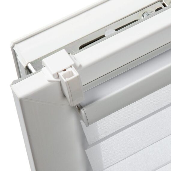 Gardinia Home Decor 23-2001 Jalousien/Rollos Manuell Slatted Plissee-Rollo Weiß, 5 image