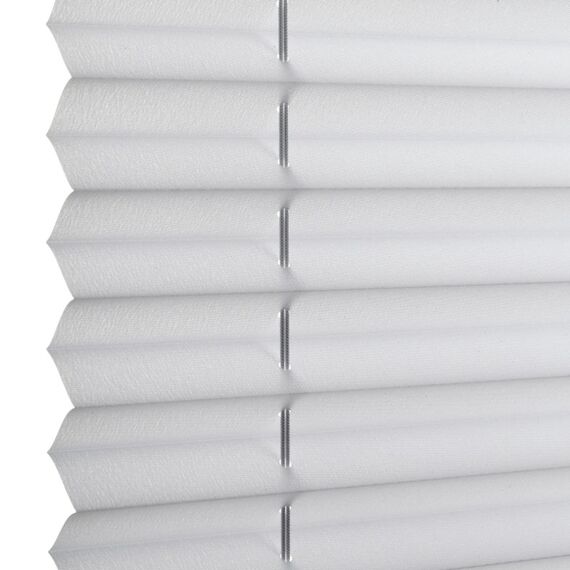 Gardinia Home Decor 23-2001 Jalousien/Rollos Manuell Slatted Plissee-Rollo Weiß, 6 image