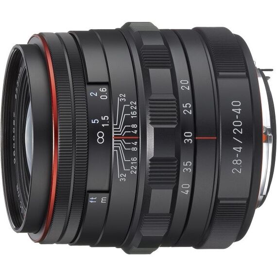 Pentax HD DA 20-40mm F2.8-4 ED Limited DC WR SLR Schwarz, Farbe: Schwarz