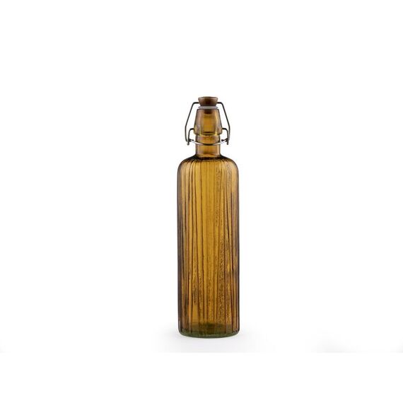 BITZ Kusintha 1200 ml Glas Bernstein 6 Stück(e) Klappdeckel
