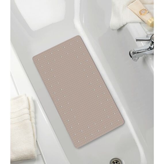 WENKO Wanneneinlage Mirasol Taupe 69 x 39 cm