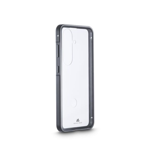 Black Rock 360° Glass Handy-Schutzhülle 16 cm (6.3") Cover Schwarz, Transparent, 2 image
