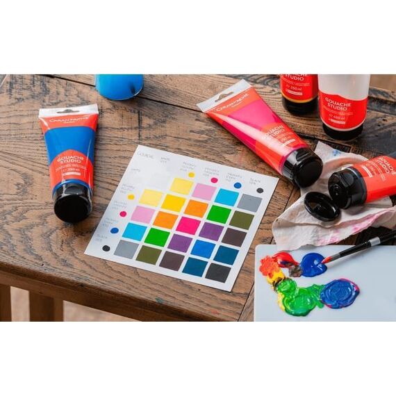 Caran d-Ache Gouache Studio 450 ml 1 Stück(e), Farbe: Bright green, 5 image
